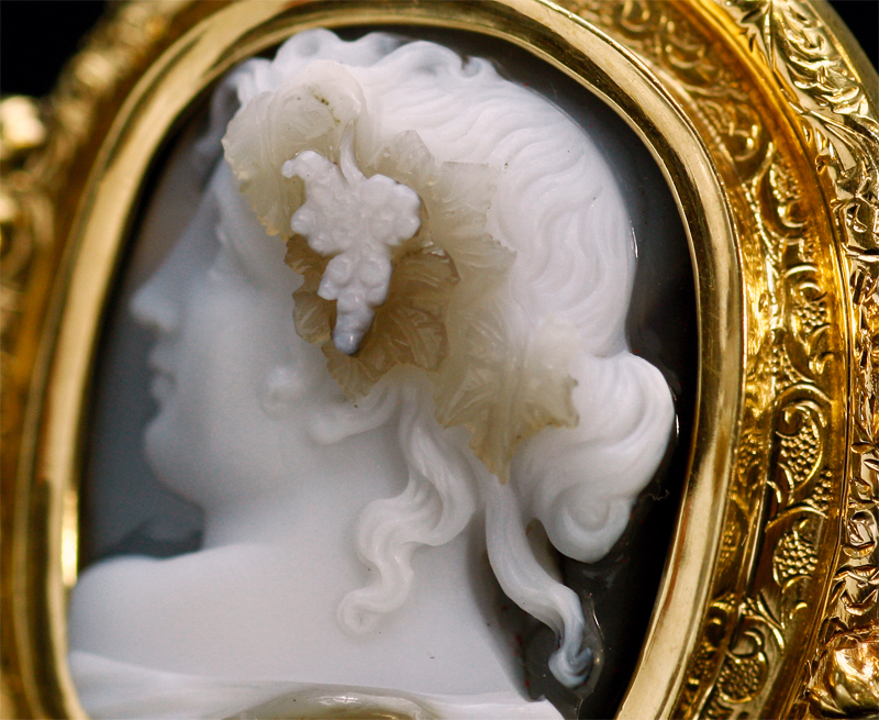 Antique Gallery Soleil アンティークジュエリー / 4層ストーン